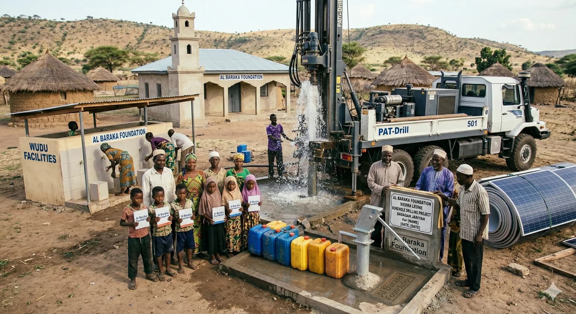 Al-Baraka Foundation community project